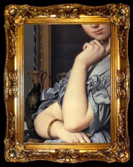 framed  Jean-Auguste Dominique Ingres Details of The comtesse d
